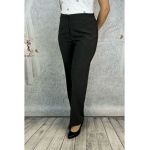 Pantaloni Clasici cu elastic Melang Engros