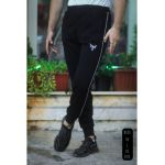 Pantaloni trening barbati gros vatuit cu dunga