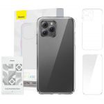 Case Crystal Series for iPhone 11 pro (clear) + tempered glass + cleaning kit