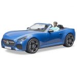 Auto Roadster blue with removable figurine