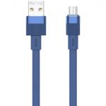 USB-micro USB Flushing, RC-C001, 1m, Albastru