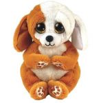 Brown and white dog Ruggles 15 cm