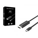 USB-C -&gt; HDMI 4K30Hz 2.00m sw