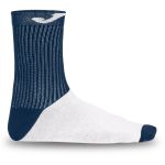 Sosete Medii Unisex 11 cm Alb - Albastru