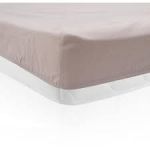 Cearceaf de pat cu elastic 180X200 cm Crem