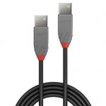 Cablu LY-36701, USB 2.0 - USB 2.0, 0.5m, Black