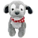 Dog Azorek grey 26 cm