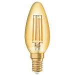 Bec LED Vintage 1906 CLAS B, E14, 4W (35W), 410 lm, lumina calda (2400K), cu filament