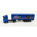 Truck with trailer in box