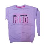 Bluza vatuita Engros pentru fete, cu model imprimat