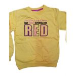 Bluza vatuita Engros pentru fete, cu model imprimat