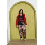 PIJAMA DAMA CRACIUN MERRY XMAS,ENGROS