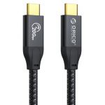 Cablu USB CM32 100W USB Type-C - USB Type-C 1m Negru