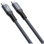 Cablu USB TBZ4 Thunderbolt 4 0.8m Gri