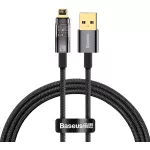 Explorer USB – Lightning 2.4A 1m Negru