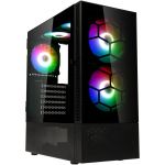 Observatory MX Glass ARGB Midi-Tower - Negru