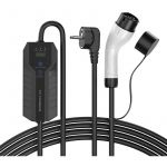 Incarcator de vehicul electric tip-2 Choetech ACG14 3,5 kW cu afișaj LCD (alb) Încărcător de vehicul electric tip-2 ACG14 3,5 kW cu afișaj LCD (alb)