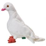 Porumbel 20cm Alb