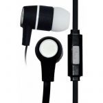 VAKOSS Stereo Earphones Silicone with Microphone / Volume Control SK-214K negru