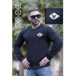 Bluza pulover barbati vatuit gros logo print engros