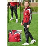 set trening barbati silon vatuit cu gluga compleu sport engros