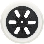 2608601115 - Placa de slefuire rotunda cu scai, 150 mm, 6 gauri, compozitie moale, GEX 125-150 AVE, GEX 150 AC, GEX 150 Turbo