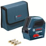 Bosch - GLL 2-10 - Nivela laser cu linii, 10 m, +/-0.3 mm/m, 2 linii laser, fascicul rosu, geanta textila