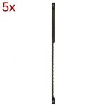 Dremel - 2615MS52JA - Set 5 panze traforaj lemn taiere fina MS52, lungime 100 mm