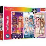 100 elements Rainbow High Rainbow dolls