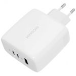 120W GaN RC1201 EU, 1xUSB-A, 2xUSB-C + cablu USB-C de 2,1 m