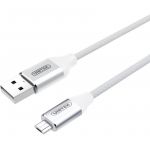 USB 2.0 Male tip A - microUSB 2.0 Male tip B, 1m, argintiu