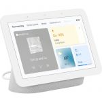 Boxa inteligenta Nest Hub (2nd Gen), 7 touchscreen, Wi-Fi, Bluetooth, 3 Microfoane, Alb