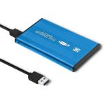 51859 Enclosure HDD/SSD 2.5&#039;&#039; SATA3 | USB 3.0 | Blue