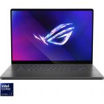 Gaming 16&#039;&#039; ROG Zephyrus G16 OLED GU605MI, 2.5K 240Hz G-Sync, Procesor Intel Core Ultra 7 155H (24M Cache, up to 4.80 GHz), 32GB DDR5X, 1TB SSD, GeForce RTX 4070 8GB, No OS, Eclipse Gray