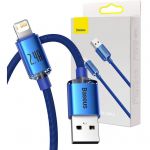 Crystal Shine USB to Lightning, 2.4A, 2m (blue)