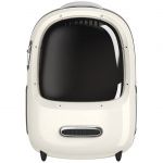 Rucsac de transport pentru animale de companie Breezy 2, sistem ventilare avansat, greutate maxima 8 kg, Cream White