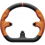 SimSports GT Rim - Closed D, Piele - Portocaliu