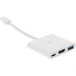 1x USB 3.1 tip C Male - 1x HDMI Female + 1x USB 3.1 tip C Female + 1x USB 3.0 Female