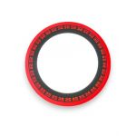 Aplica LED cu model dantelat 18W rosu