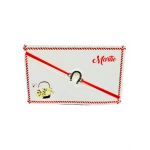 Bratara reglabila Martisor, snur elastic, Potcoava Norocoasa, model 2024, en-gros