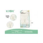 Set 3 Cuiere din plastic, M-00409, greutate sustinuta 1.5kg, en-gros