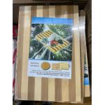 Tocator din Bambus cu agatatoare pentru bucatarie, Dimensiune: 24x34 Cm Engros