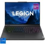 Gaming 16&#039;&#039; Legion Pro 5 16IRX9, WQXGA IPS 240Hz G-Sync, Procesor Intel Core i7 14700HX (33M Cache, up to 5.50 GHz), 32GB DDR5, 1TB SSD, GeForce RTX 4060 8GB, No OS, Onyx Grey, 3Yr Onsite Premium Care