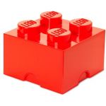 Cutie depozitare LEGO 2x2 rosu