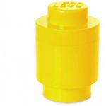 Cutie depozitare rotunda LEGO 1 galben
