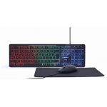 KBS-UML-01 3-in-1 backlight desktop set, black, US layout