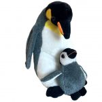 Penguin with a baby 33 cm