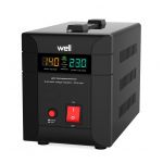 RESIGILAT Stabilizator automat de tensiune Agile 1000VA/700W Well Cod EAN: 5948636032130