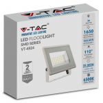 Reflector Led Smd 20w 6500k Ip65 - Alb