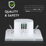 Senzor Miscare 180gr 1200w Max- Alb